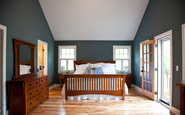 5-inch rustic hickory hardwood floors