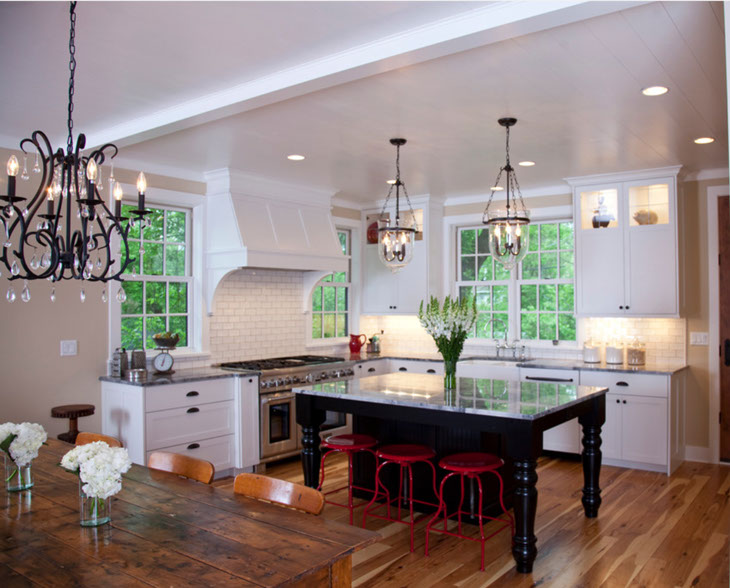 5-inch rustic hickory hardwoof floors