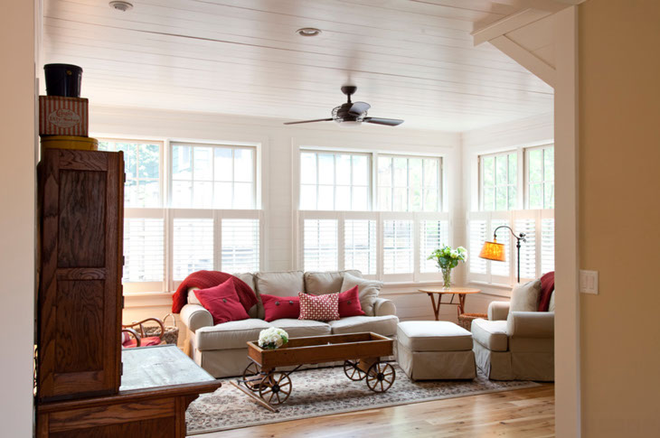 5-inch rustic hickory hardwood floors