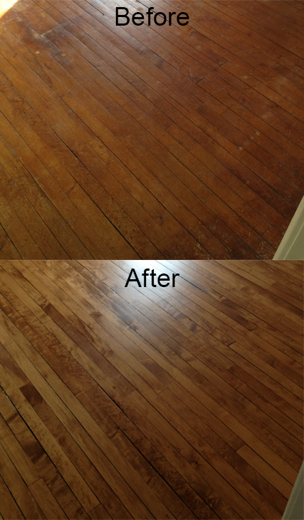Anderson Uttech Hardwood floor resand